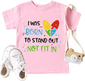 Autism Awareness T-Shirt Kids Puzzle Heart Graphic Tee Autism Support Tshirt Toddler Mental Health Tops