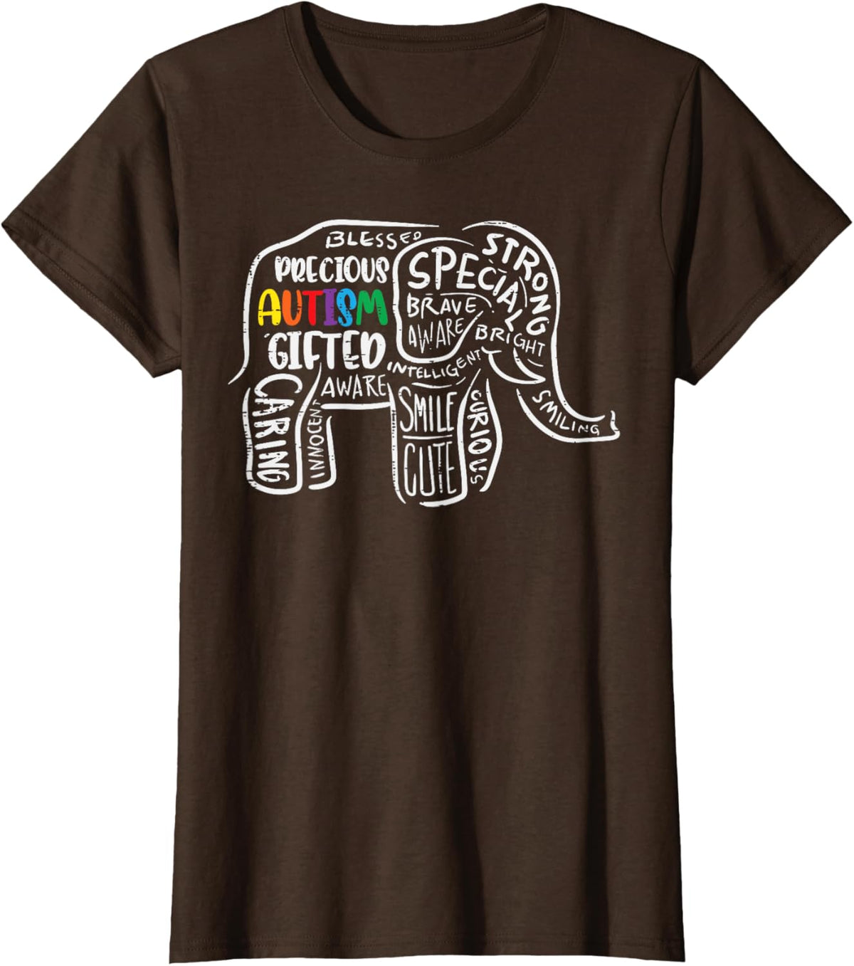 Autism Awareness Elephant Acceptance Autistic Men Women Kids